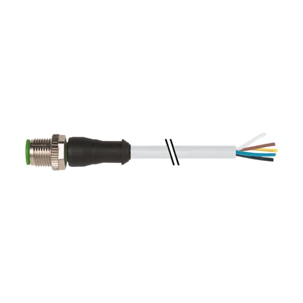 Murrelektronik M12 male 0 Degree / M12 female 0 Degree, TPE 4x18AWG ye UL/CSA, ITC/PLTC 10m 7000-12041-2350200 - main